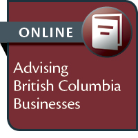Advising British Columbia Businesses--ONLINE